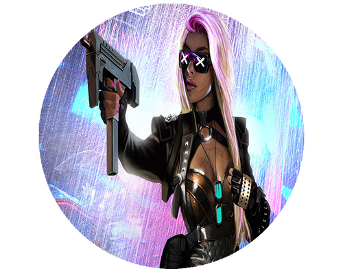 Podkładka pod myszkę Cyberpunk na Arena.pl