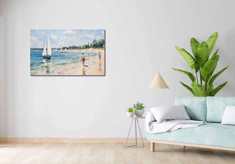 Obraz 100x60cm Życie na Brzegu zdjęcie 2