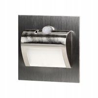 Oprawa schodowa Adviti 1,5 W LED 6000 K czujnik ruchu srebrna
