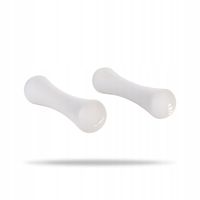 HANTLE NEOPRENOWE CIĘŻARKI FITNESS TRENING W DOMU - GymBeam 2x1kg