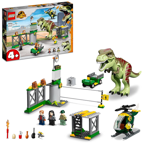 LEGO Jurassic World Ucieczka tyranozaura 76944 na Arena.pl