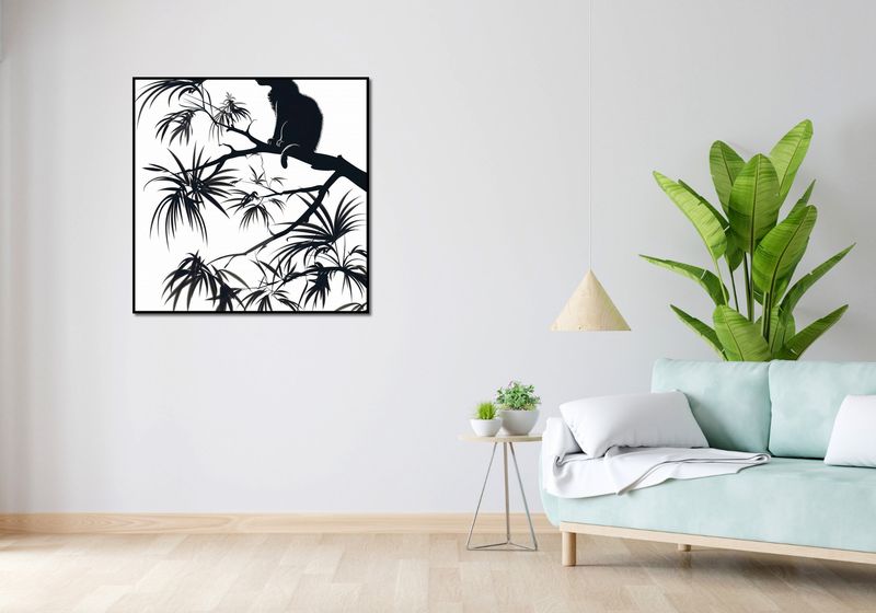 Plakat 90x90cm Na Gałęzi zdjęcie 4