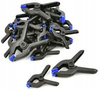 Zestaw ścisków sprężynowych 22 ściski 18x65mm 4x90mm modelarskie