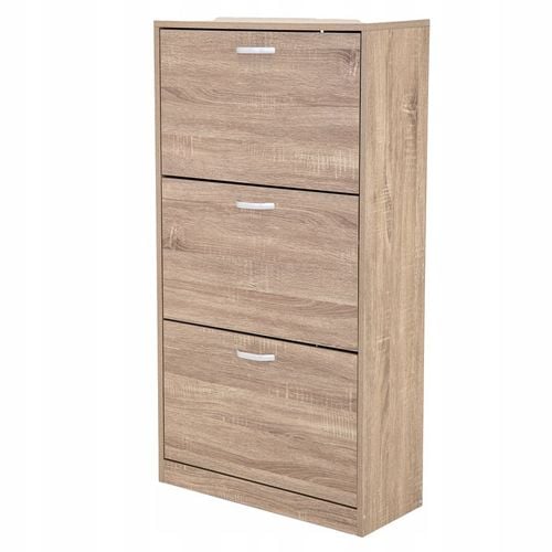 SZAFKA na buty regał 3 KOMORY OBUWIE komoda pojemna do przedpokoju na Arena.pl