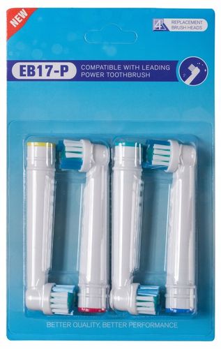 32x Końcówki do szczoteczki elektrycznej BRAUN Oral-B 32 szt EB-17P na Arena.pl
