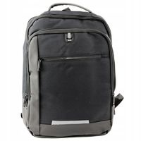 2X Plecak Biznesowy USB Kieszeń Na Laptopa Czarny 16L 45cm