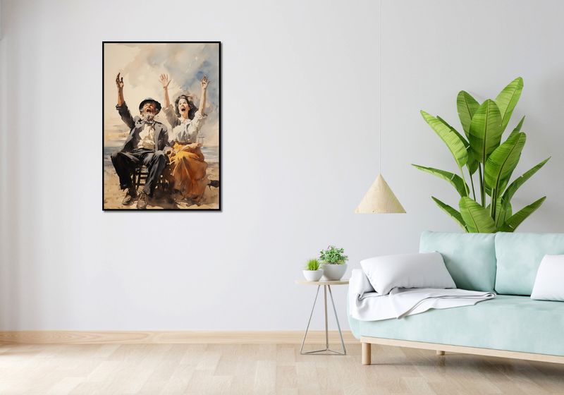 Plakat 70x100cm Chwile Radości zdjęcie 4