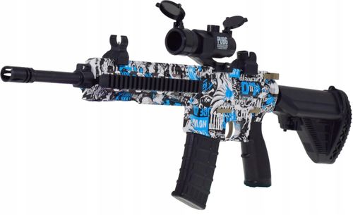 DUŻY KARABIN AUTOMAT 2W1 IMPONUJĄCY DESIGN REALISTYCZNY CELNY TRAFNY ZESTAW na Arena.pl