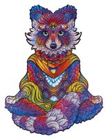 PUZZLE DREWNIANE DLA DOROSŁYCH KOLOROWY SZOP M