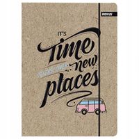 TECZKA Z GUMKĄ A4 KRAFT LINER 6207 A'10