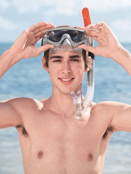Zestaw Do Nurkowania Szary Maska, Płetwy, Rurka Bestway 25020 zdjęcie 3
