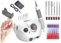 FREZARKA DO PAZNOKCI + FREZY 60W ZESTAW MANICURE PEDICURE MOCNA