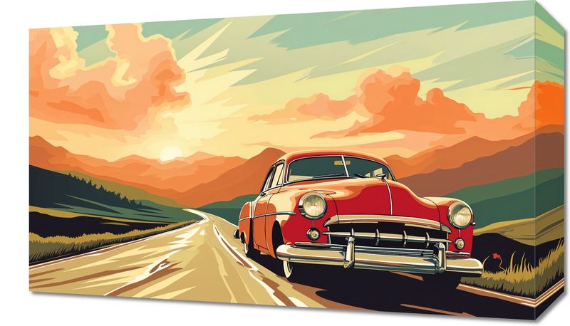 Obraz 50x30cm Przygoda Czeka zdjęcie 1