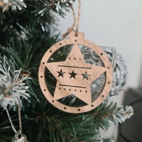 Bombki Drewniane - 10 Szt na Arena.pl