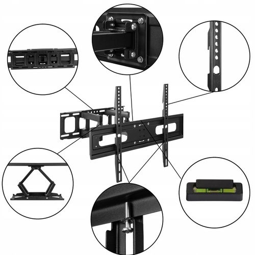 OBROTOWY UCHWYT do TELEWIZORA WIESZAK TV do 70 cali 600x400 VESA do na Arena.pl