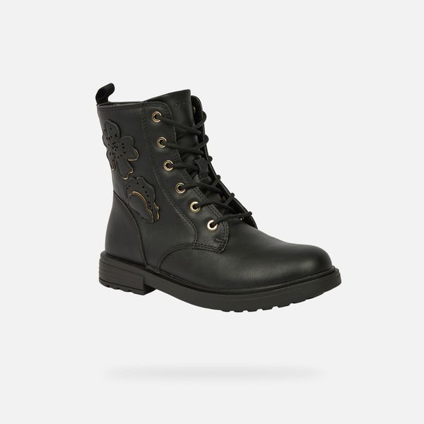 Dziewczęce botki Geox Black Geox Eclair Girl zdjęcie 2