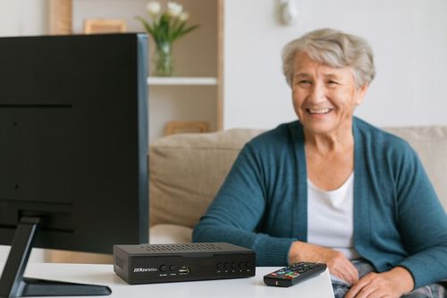 TUNER DEKODER DVB-T2 HEVC TV NAZIEMNEJ H.265 USB HDMI PILOT RIWALL na Arena.pl