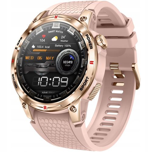SMARTWATCH MĘSKI ZEGAREK GPS AMOLED 400mAh POLSKIE MENU Rozmowy na Arena.pl