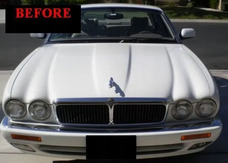 1995-2003 JAGUAR- LIstwy chrom grill chromowan zdjęcie 1