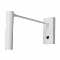 Kinkiet ścienny Roll 50926101 Kaspa LED 4,2W 3000K tuba z włącznikiem biała