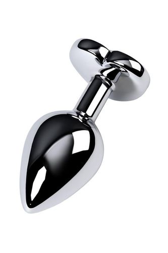 silver anal plug with purple gem heart shaped na Arena.pl