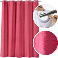 ZASŁONA PRYSZNICOWA TEKSTYLNA KOTARA DO WANNY ZASŁONKA POD PRYSZNIC KURTYNA