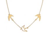 celebrytka z trzema jaskółkami (c14768au)