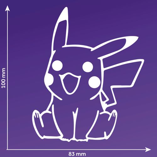 Naklejka Pikachu 10 cm na Arena.pl