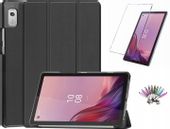 ETUI SKÓRZANE DO LENOVO TAB M9 9" TB310XU TB310FU 2023r.+ SZKŁO + RYSIK