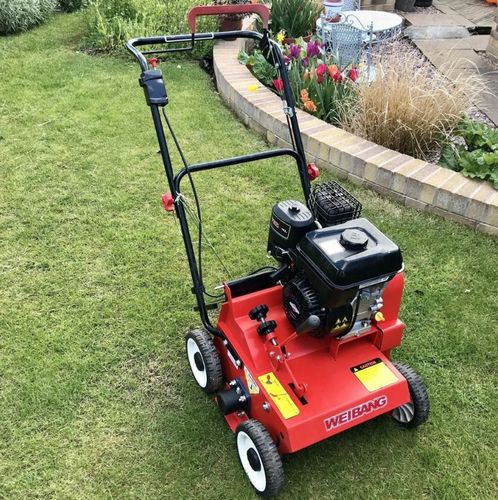 WEIBANG WB486CRB WERTYKULATOR SPALINOWY DO TRAWY PROFI PROFESJONALNY Briggs&Stratton WB486 / WB 486 -  EWIMAX - OFICJALNY DYSTRYBUTOR - AUTORYZOWANY DEALER WEIBANG na Arena.pl