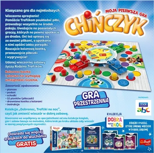 MOJA PIERWSZA GRA CHIŃCZYK RODZINA TREFLIKÓW TREFL zdjęcie 4