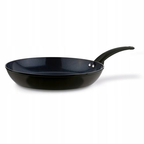 PATELNIA Indukcja CERAMICZNA DUŻA Gaz SOLIDNA Konighoffer Triste Black 28cm na Arena.pl