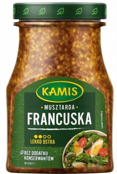 KAMIS MUSZTARDA FRANCUSKA 185G zdjęcie 1