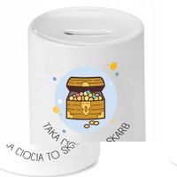 Skarbonka Prezent Dla Cioci Taka Ciocia To Skarb Z Nadrukiem Ze Zdjęciem