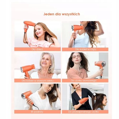 Suszarka do włosów TOUCHBeauty TB-2393 SILKY Ionic na Arena.pl