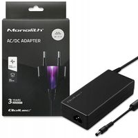 Zasilacz Qoltec desktopowy 60W | 12V | 5A | 5.5*2.5 | + kabel zasilający
