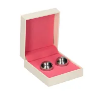 shots toys ben wa balls duo - zestaw 2 kulek, średnia waga, trening mięśni