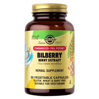 SOLGAR SFP Bilberry Berry Extract Ekstrakt z jagód czarnej borówki (60 kap)