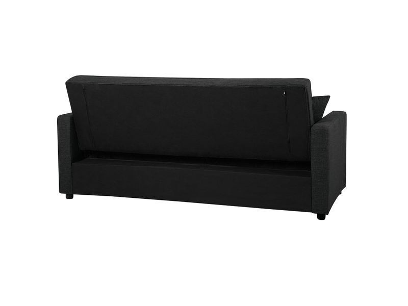 Sofa rozkładana czarna GLOMMA zdjęcie 7