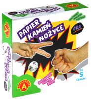 ALEXANDER GRA RODZINNA PAPIER, KAMIEŃ, NOŻYCE