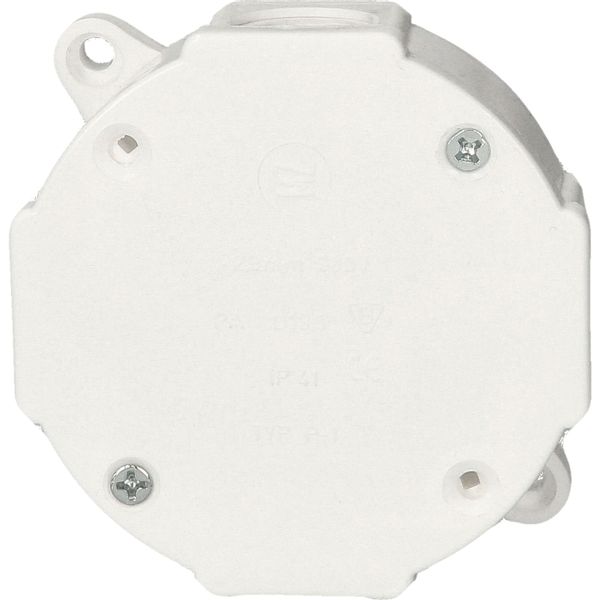 Puszka biała nt IP41 79x79x37 075-01 Viplast zdjęcie 1