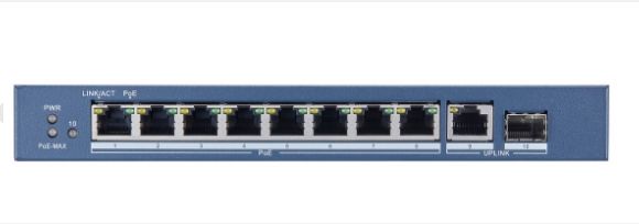 SWITCH HIKVISION DS-3E0106P-E/M 6 PORTÓW SZARY zdjęcie 10