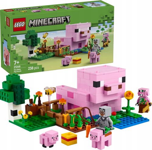 21268 - lego minecraft - dom prosiaczka na Arena.pl