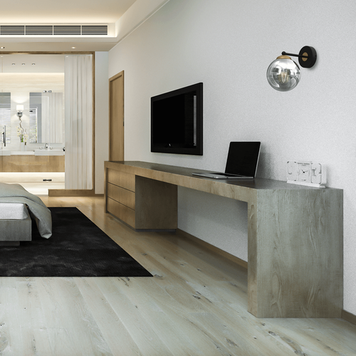 Lampa ścienna Reflex MLP8412 kula przydymiona złota na Arena.pl