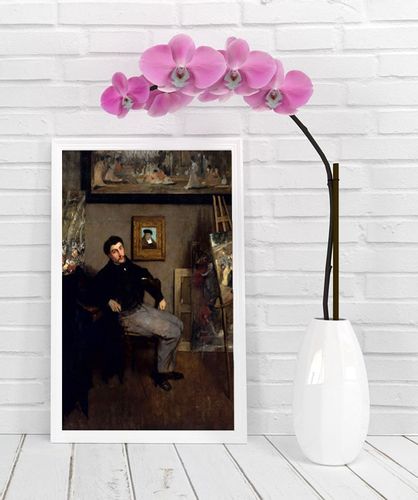 James Jacques Joseph Tissot, Edgar Degas - plakat 21x29,7 cm na Arena.pl