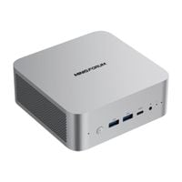 Komputer mini PC Minis Forum AMD Ryzen AI 9 HX 370 srebrny