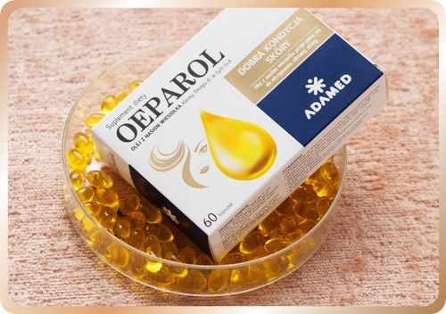 OEPAROL olej z nasion wiesiołka 120 kapsułek Pomadka Ochronna Do Ust SPF25 na Arena.pl