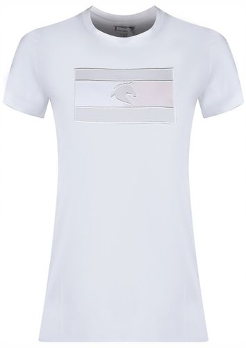 Tommy Hilfiger - DAMSKI T-SHIRT KOSZULKA TH10064-001 biała bluzka na Arena.pl