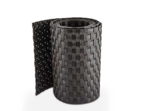 Taśma ogrodzeniowa do paneli 19X255 ciemny brąz na Arena.pl