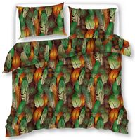 Pościel Satynowa 160X200 Pawie Pióra 20190